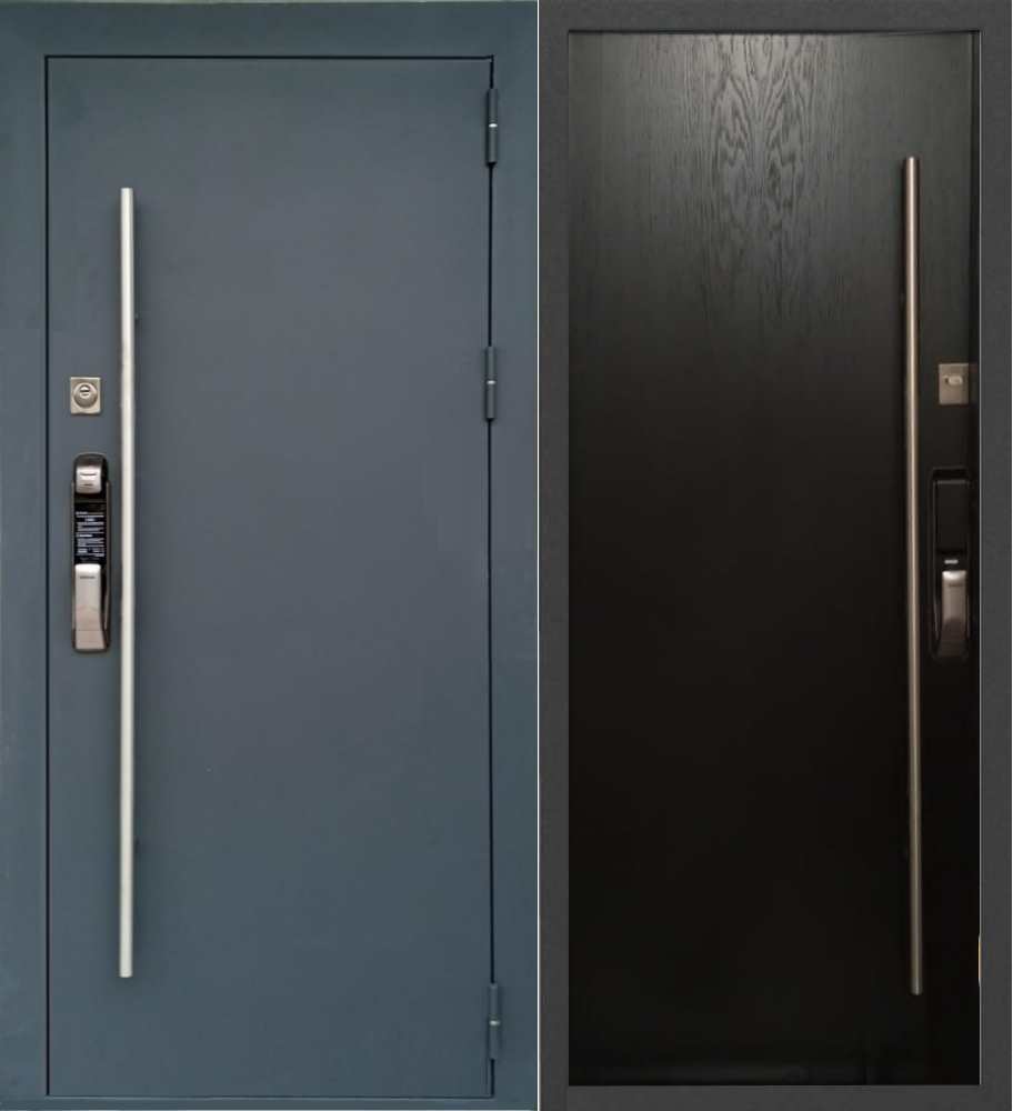 Электронная входная дверь в квартиру. Электронная дверь. Противосъемные штыри для металлической двери. Дверь металл МДФ. Дверь металлическая металл МДФ С одним замком.