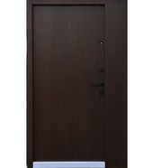 Входная архитектурная дверь под широкий проём