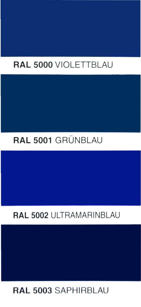 Ral 5000-5003