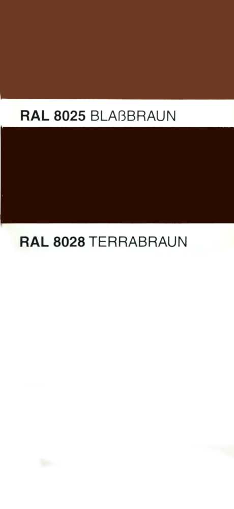 Ral 8025, 8028